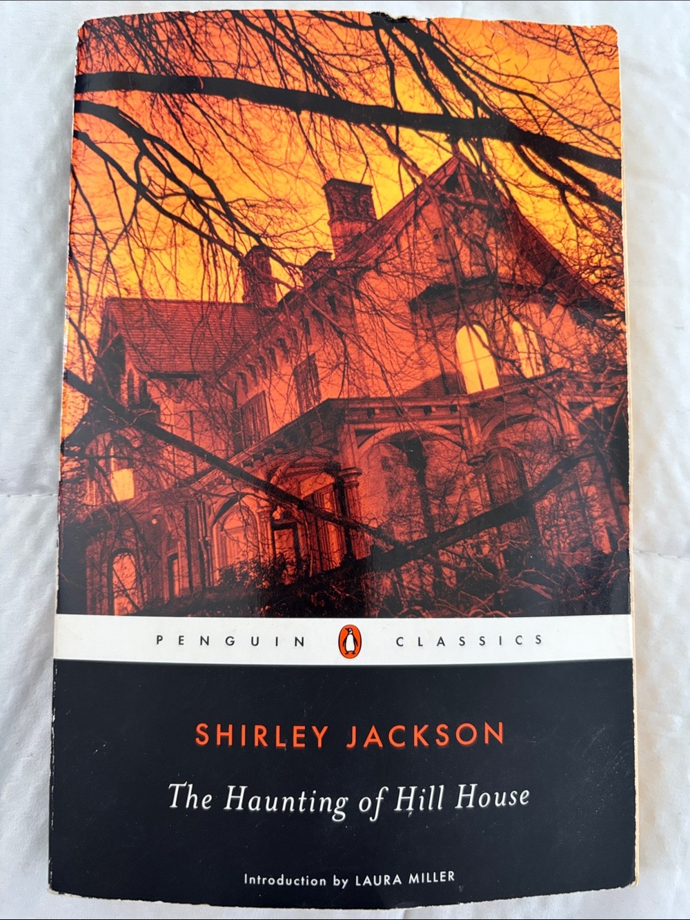 The Haunting of Hill House by Shirley Jackson — Orange and Black